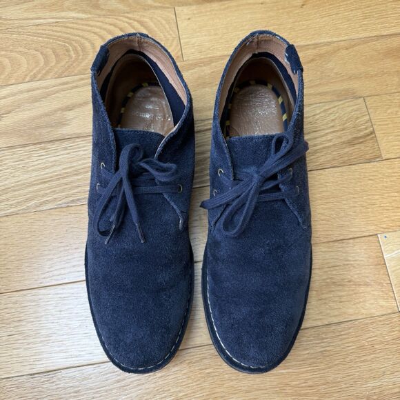 Polo Ralph Lauren Talan Chukka Boots Men’s 10.5 Navy Suede Leather Lace Up main image 4
